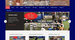 Desktop Screenshot of baseballclinics.com